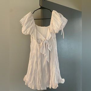White Dress from Urban Outfitters! Brand: Kimchi Blue